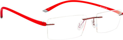 

Glitters Rimless Rectangle Frame(51 mm