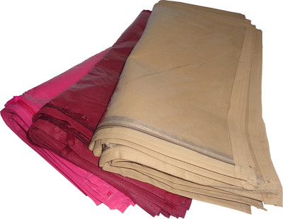 

Afrose High Quality Multipurpose Single Saree cover 20 pc For Keep saree(Multicolor)