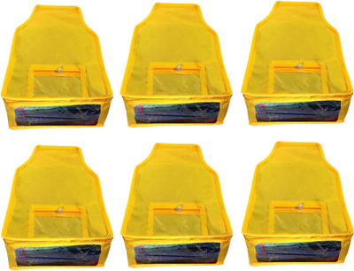 

Atorakushon new and modern stylish dresses covers Non Woven, Blouse , Saree Lahenga cover / Wedding Gift, wardrobe orgniser\Regular Clothes Bag, Vanity pouch Pack Of 6 (yellow) at 6 pcs Blouse Cover Non woven yellow(Yellow)