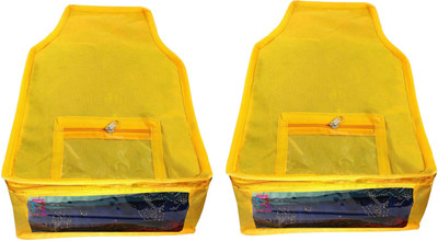 

Atorakushon new and modern stylish dresses covers Non Woven, Blouse , Saree Lahenga cover / Wedding Gift, wardrobe orgniser\Regular Clothes Bag, Vanity pouch Pack Of 2 (yellow) at 2 pcs Blouse Cover Non woven yellow(Yellow)