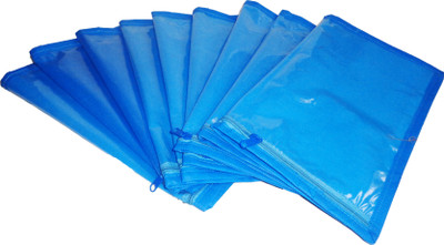 

Afrose High Quality Multipurpose Single Saree cover 20 pc For Keep saree(Blue)