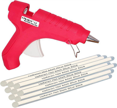 

Upkaran Standard Size Hot Melt Glue Sticks 9 and 40W Glue Gun Combo Standard Temperature Corded Glue Gun(11 mm)