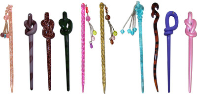 

MEESHU combo of juda sticks Bun Stick(Multicolor)