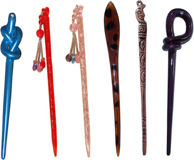 

MOOPI combo of juda sticks Bun Stick(Multicolor)
