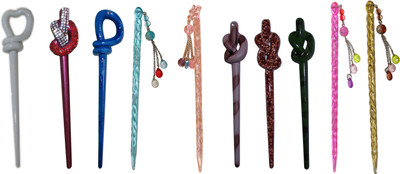

MEESHU combo of juda sticks Hair Accessory Set(Multicolor)