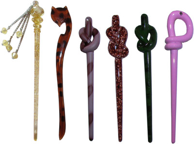 

LION combo of juda sticks Bun Stick(Multicolor)