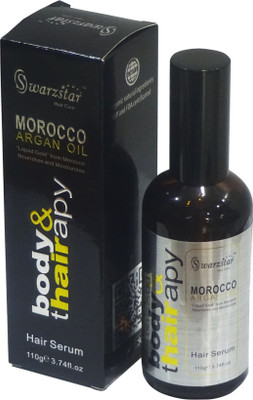 

Swarzstar Morocco Argan Oil Hair Serum (SILVER)(110 g)