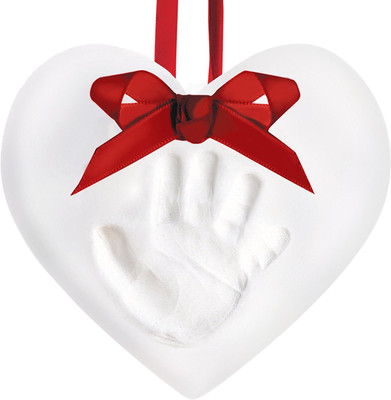 

Pearhead Baby Prints X Mas Ornament Heart Keepsake(White)