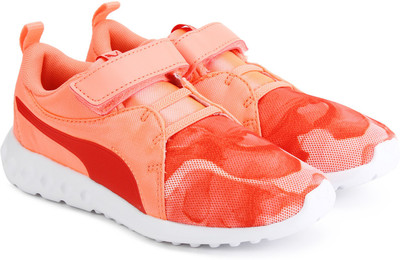 

Puma Boys & Girls Velcro Sneakers(Orange, Peach