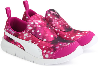 

Puma Boys & Girls Lace Sneakers(Pink, Ultra magenta-puma white