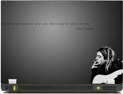 

SkinShack New 3D Kurt Cobain Quote (14.1 inch) Vinyl Laptop Decal 14.1