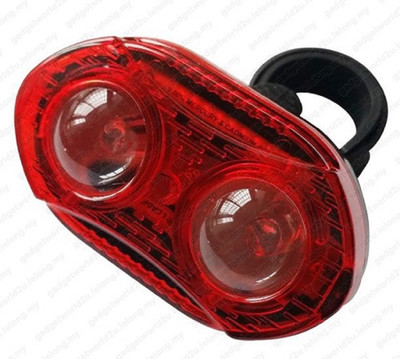 

Sukot 3 LEd Bicycle Safety Tail Light Cycle Caution Light LED Front Rear Light Combo(Red)