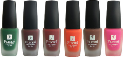 

Flickr VELVET MATTE NAIL POLISH Green,Maroon,Reddish Maroon,Orange,Brown,Pink(Pack of 6)
