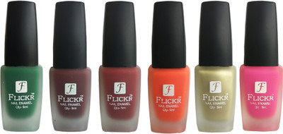 

Flickr VELVET MATTE NAIL POLISH Green,Maroon,Reddish Maroon,Orange,Golden,Pink(Pack of 6)
