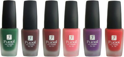 

Flickr VELVET MATTE NAIL POLISH Green,Maroon,Reddish Maroon,Peach,Purple,Red(Pack of 6)