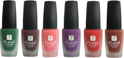 

Flickr VELVET MATTE NAIL POLISH Green,Maroon,Peach,Purple,Red,Nude(Pack of 6)
