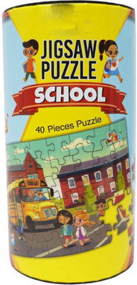 

Adi Trading Jigsaw Puzzle - School Game for Kids(40 Pieces)