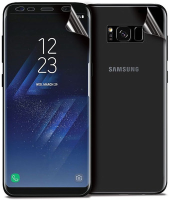

GUBAREY Front and Back Screen Guard for Samsung Galaxy S8 Plus, Transparent