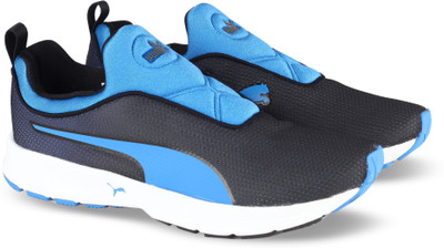 

Puma EF Cushion Slipon Fade DP Sneakers For Men(Black, Blue, Black-french blue-wh