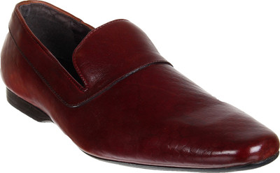 

FRANCO LEONE 9723 Slip On For Men(Burgundy, Brown