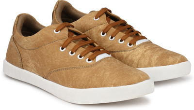 

Andrew Scott Canvas Upper Sneakers For Men(Tan