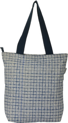 

Pickpocket Women Casual Blue Canvas Tote