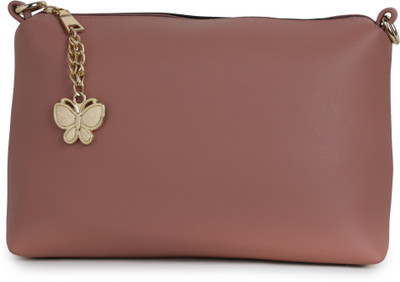 Butterflies Women Casual Pink PU Sling Bag Flipkart
