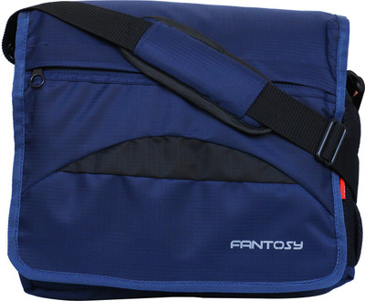 

Fantosy Men Casual Blue Polyester Sling Bag