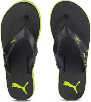 

Puma Winglet II DP Slippers, Black-limepunch