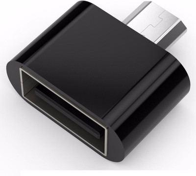 

BB4 MICRO USB TO USB 2.0 OTG MINI METAL USB Adapter(Black)