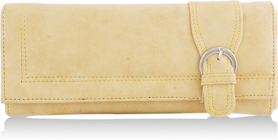 

Fantosy Women Casual Beige Artificial Leather Wallet(4 Card Slots)