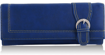 

Fantosy Women Casual Blue Artificial Leather Wallet(4 Card Slots)