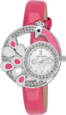 Lois Caron LCS-4636 PINK DIAL Watch  - For Girls   Watches  (Lois Caron)