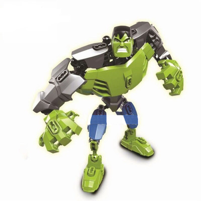 

TALKING GANESHA Hulk DIY Building Blocks for kids Ages 3+(Green)