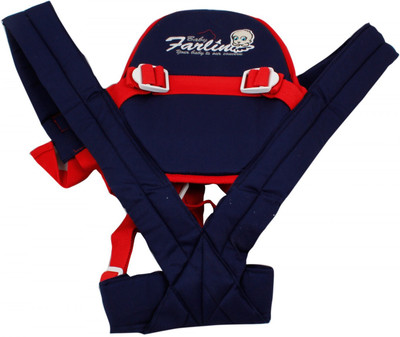 

Fralin Extra Width Adjustable Baby Front and Back Hold Cuddler Hands-Free 2-in-1 Baby Carrier Bag, Carry Bag, Front and Back Carry Bag with Comfortable Head Support & Buckle Straps (Blue) Baby Cuddler(Blue, Front Carry facing in)