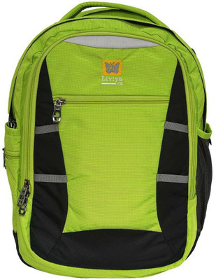 

Liviya SB-1390 33 L Backpack(Green, Black), Black;green