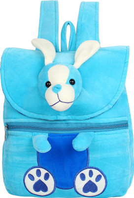 

star fashion Dog Face Under five years kids School Bag For Kids Girls Boys Picnic Bag 14 Inches Sky Blue Size (L X B X H ) ( 25 x 7 x 35 CM ) 5 Litre - 14 inch(Sky Blue)
