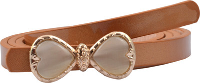 

Antiformal Women Casual, Party, Formal, Evening Brown Artificial Leather Belt