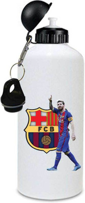 

Juvixbuy Barcelona Messi White Sipper / Water Bottle With Free 1 Cap ( Aluminium ) 750ml 750 ml Sipper(Pack of 1, White)