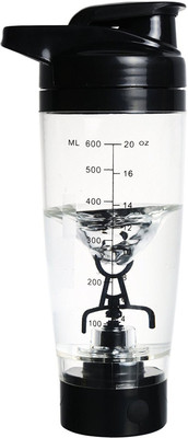 

VibeX ™ Electric Shaker Coffee Mixer Fruit Blender Cup Milk Vortex tornado Protein 500 ml Shaker(Pack of 1, Black), Raisin black
