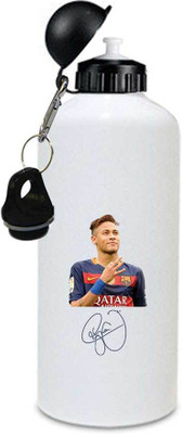 

Juvixbuy Neymar White Sipper / Water Bottle With Free 1 Cap 002 ( Aluminium ) 750ml 750 ml Sipper(Pack of 1, White)