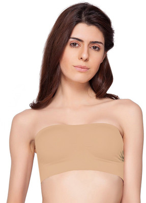 Apraa Women Tube Bra(Beige)