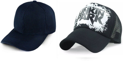 FashMade Printed Sports/Regular Cap Cap(Pack of 2)