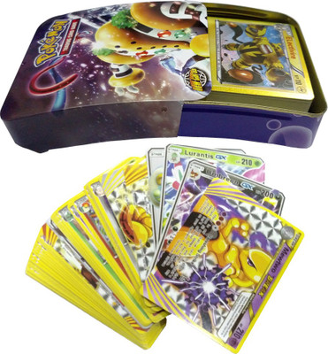 

AncientKart Pokemon Call Of Legends Slide Open Tin with GX cards(Multicolor)