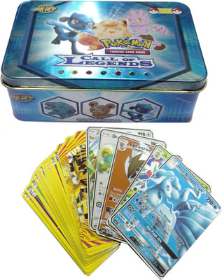 

AncientKart Pokemon Call Of Legends Tin with GX cards(Multicolor)