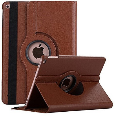 Robustrion Flip Cover for Apple iPad Air 9.7 inch(Brown, Cases with Holder)