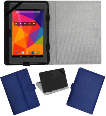 ACM Flip Cover for Micromax Canvas Tab P480(Blue, Cases with Holder, Pack of: 1)