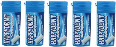 

Happydent Complete Peppermint Chewing Gum (Pack of 5) Peppermint Chewing Gum(27.5 g Pack of 5)