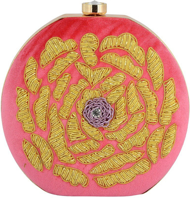

Tooba Handicraft Party Multicolor Clutch