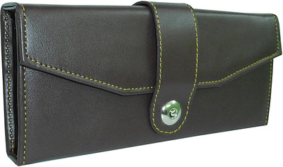 

SN LOUIS Women Casual Black Artificial Leather Wallet(3 Card Slots), Brown